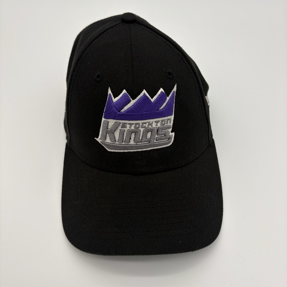 NBA G League Stockton Kings AdjustableHat Cap Black New Era 9FORTY